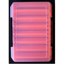 Коробка рибальська двостороння 27*18*4,5 см для воблерів 14 яч.